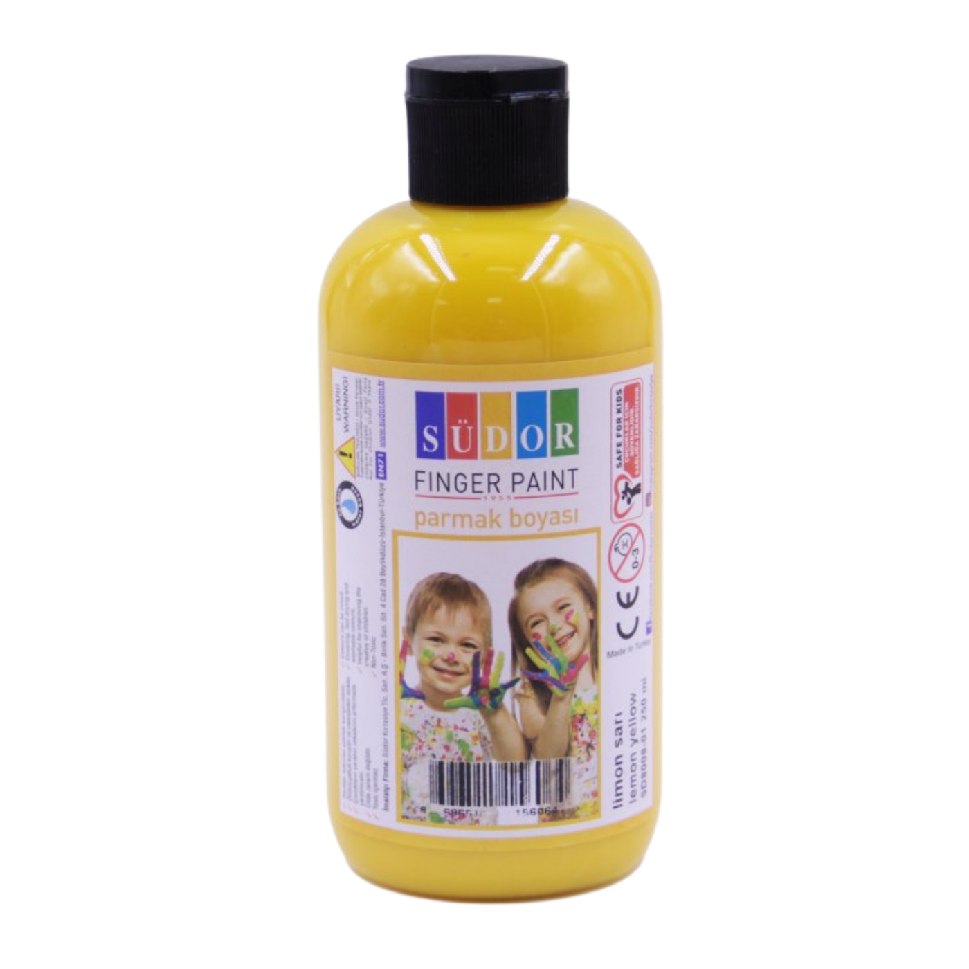 Südor Parmak Boya 250 ml Limon Sarı