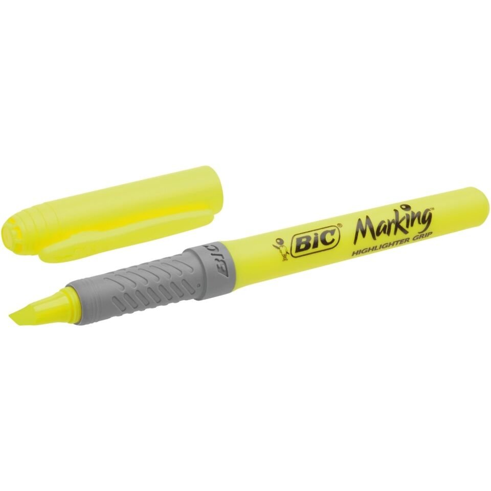 Bic Marking Highlighter Grip Sarı