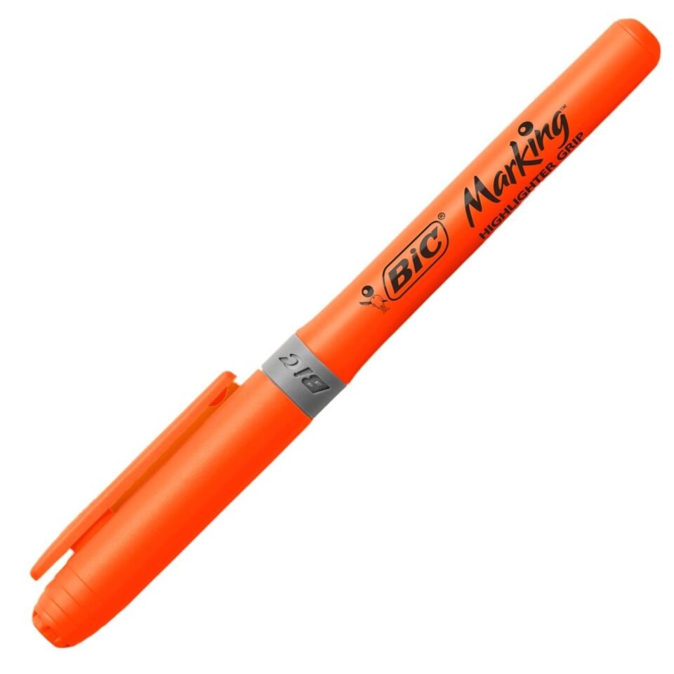 BIC Brite Liner Grip Fosforlu Kalem Turuncu 811933