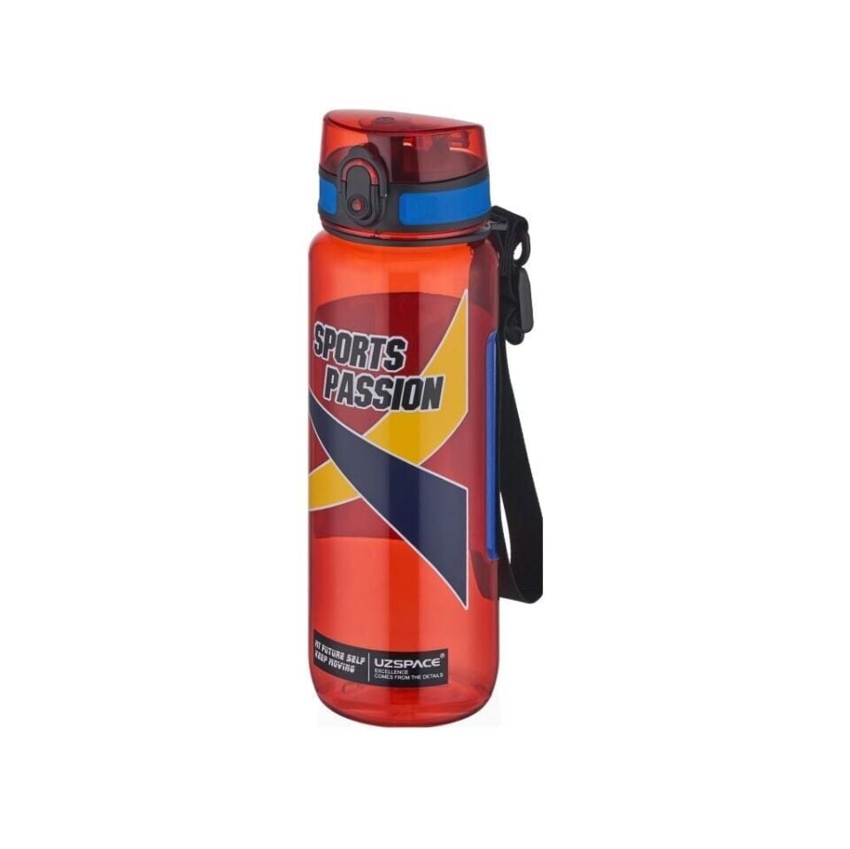 Uzspace 6042 Sports Trıtan Matara 800ml Kırmızı