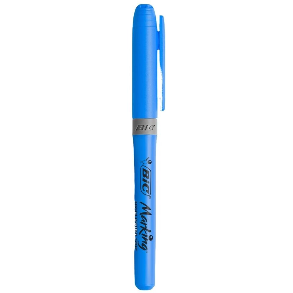BIC Fosforlu Kalem Brite Liner Grip Mavi 811931