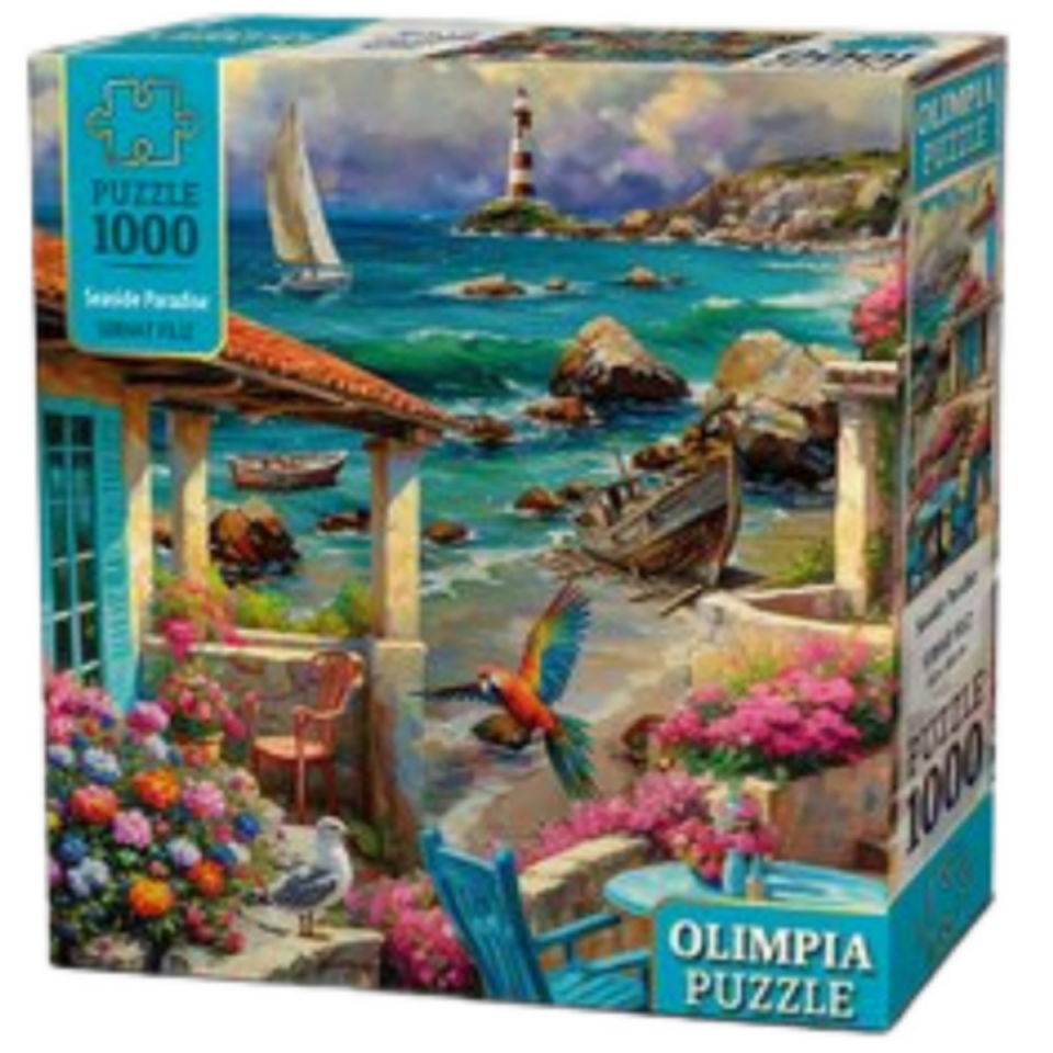 34002 Puzzle 1000 Olimpia Seaside