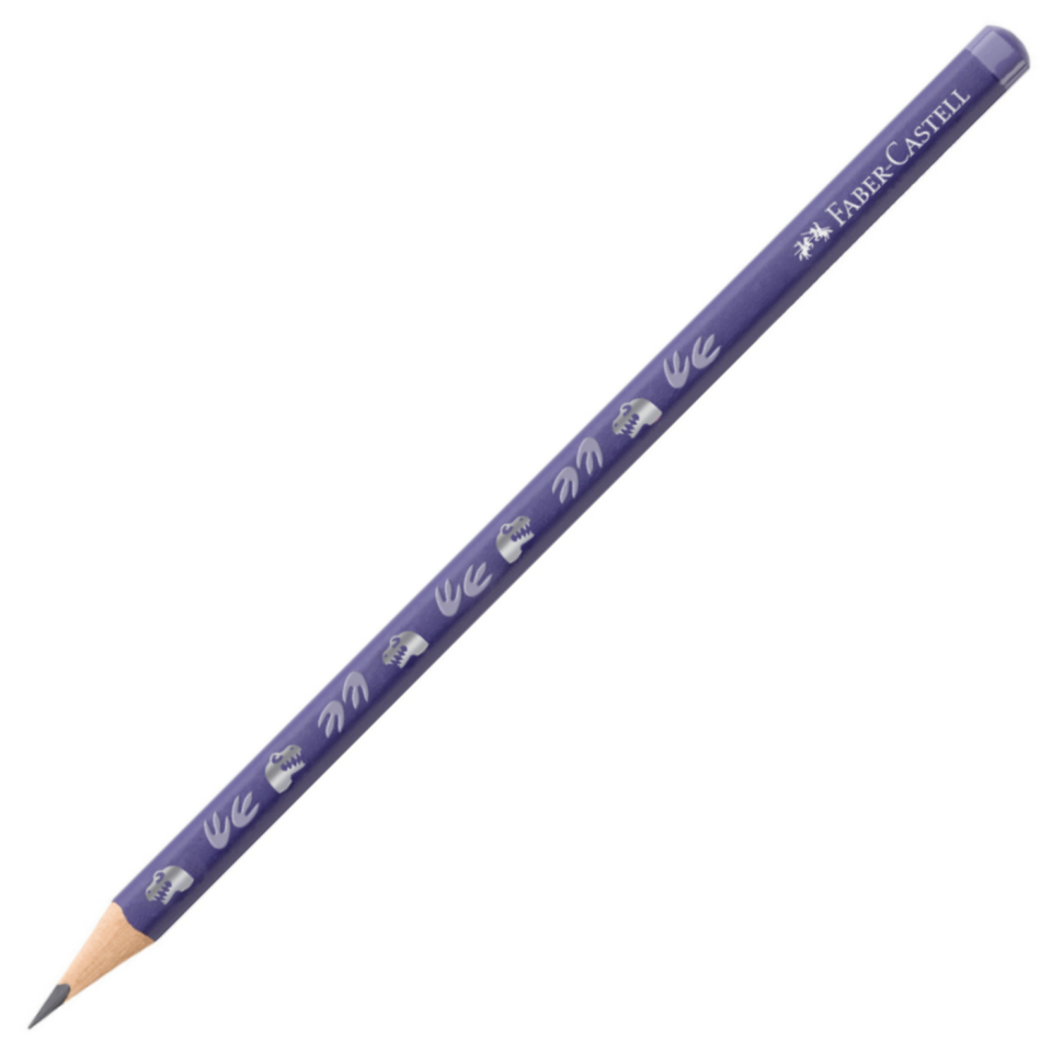 Faber Castell Dino-Unicorn Kurşun Kalem 2B 111553-01 Mor
