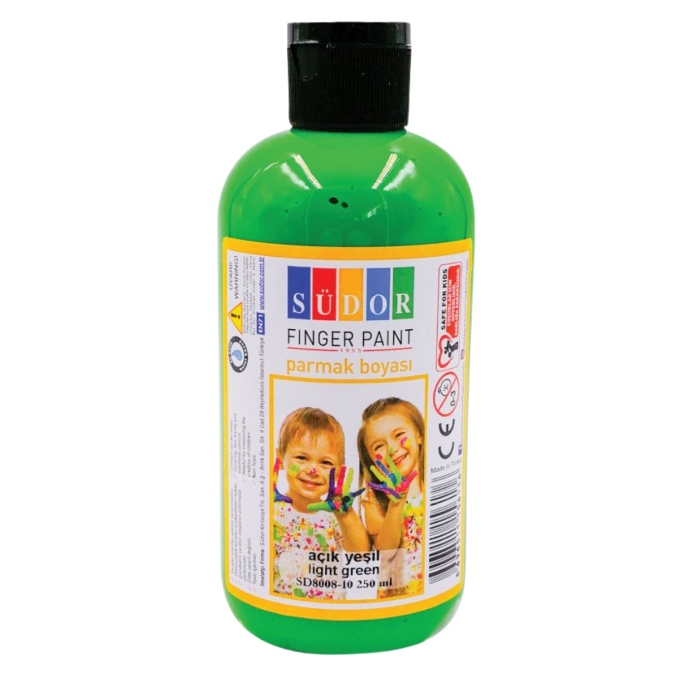 Südor Parmak Boya 250 ml Açık Yeşil