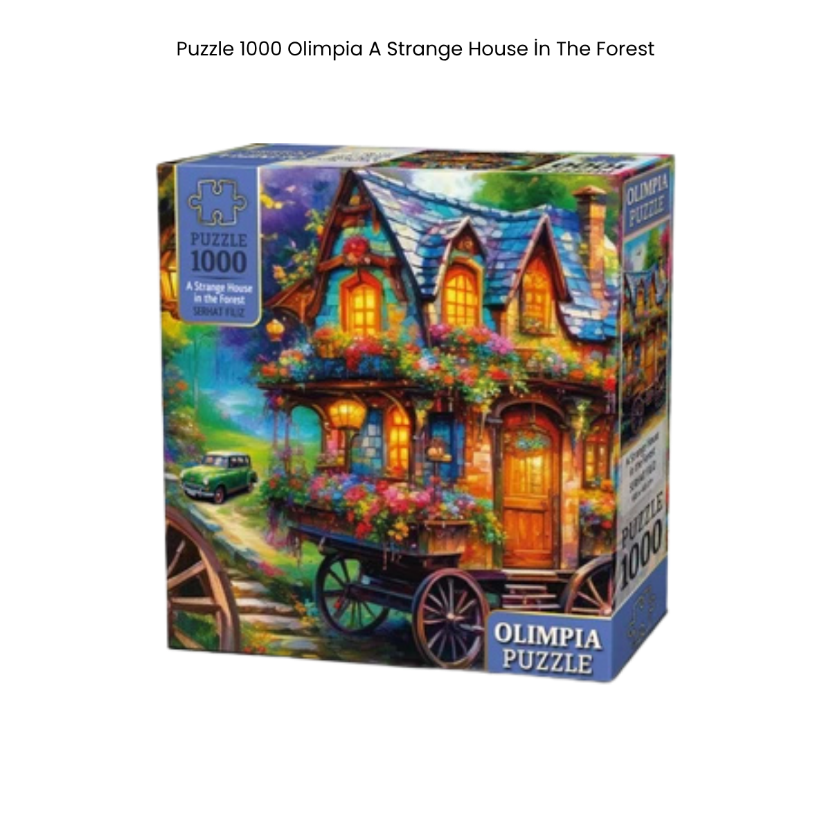 15009 Puzzle 1000 Olimpia Flowery  Stone  Road