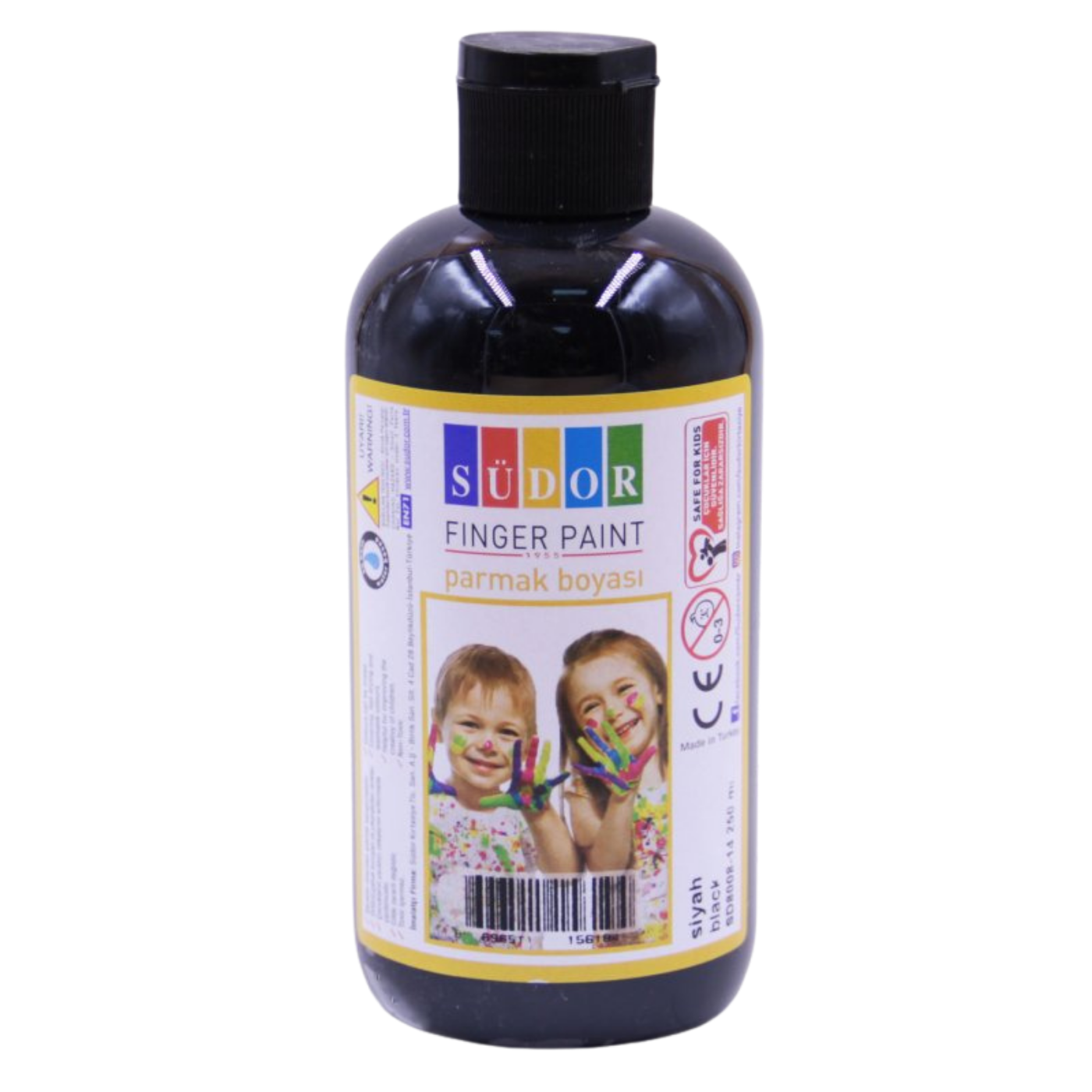 Südor Parmak Boya 250 ml Siyah