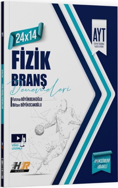 Hız ve Renk Yayınları AYT Fizik 24 x 14 Denemeleri