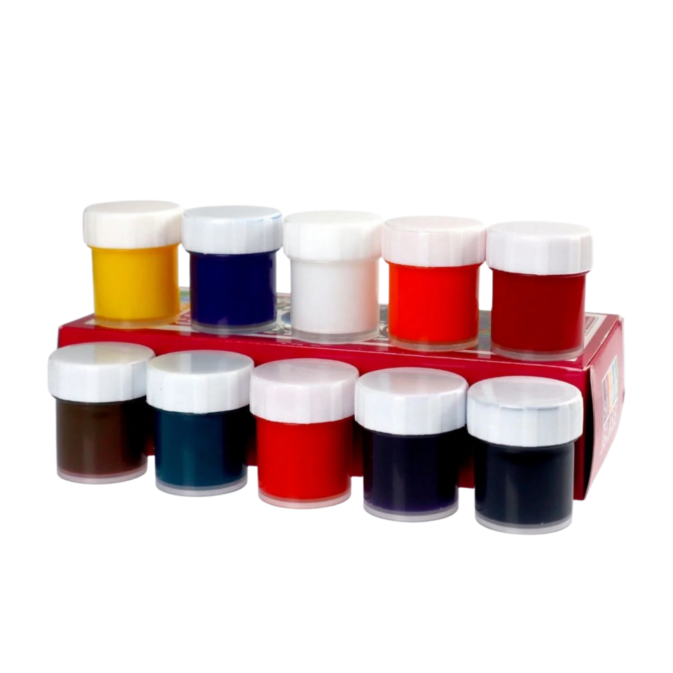 Südor Cam Boya Su Bazlı Set 10x20 ml