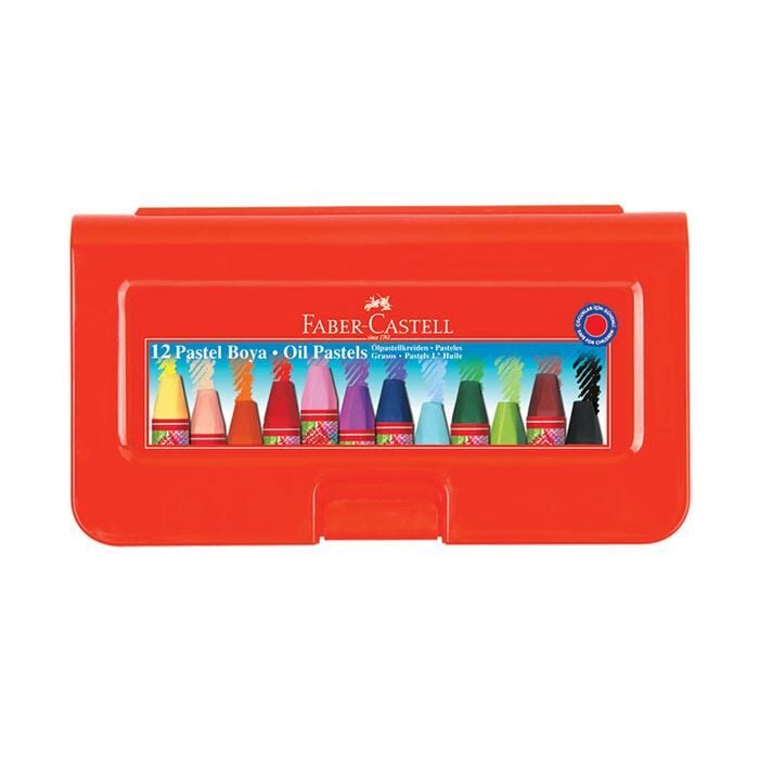 Faber Castell Çantalı 12 Renk Pastel Boya 125112