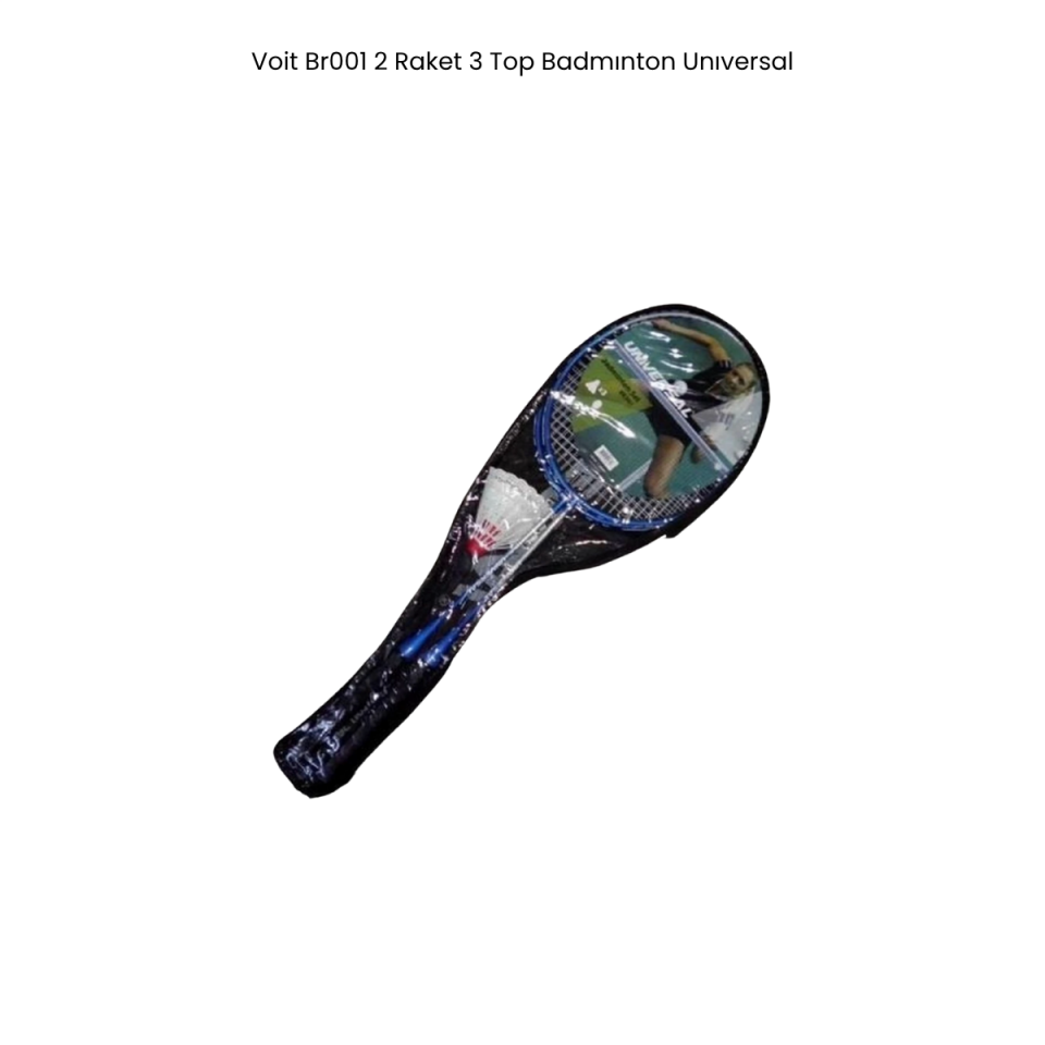 Voit Br001 2 Raket 3 Top Badmınton Unıversal