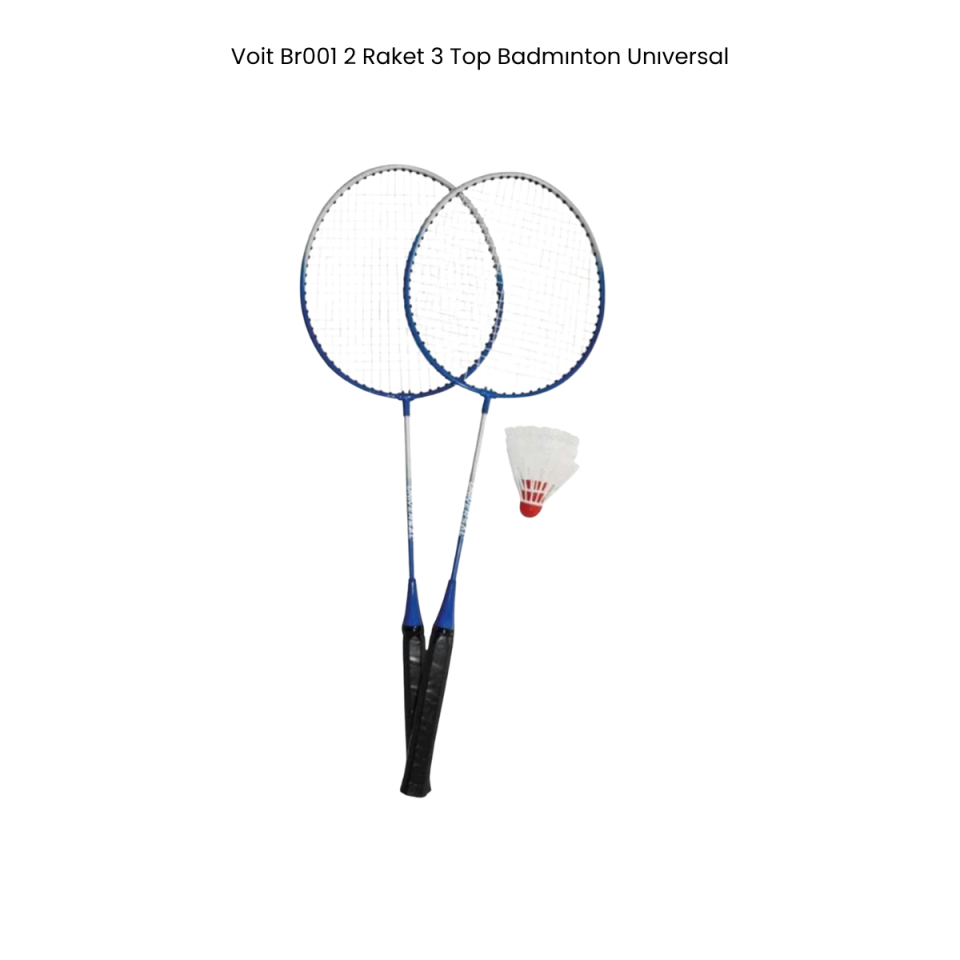 Voit Br001 2 Raket 3 Top Badmınton Unıversal