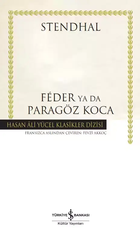 Féder Ya Da Paragöz Koca – Ciltli