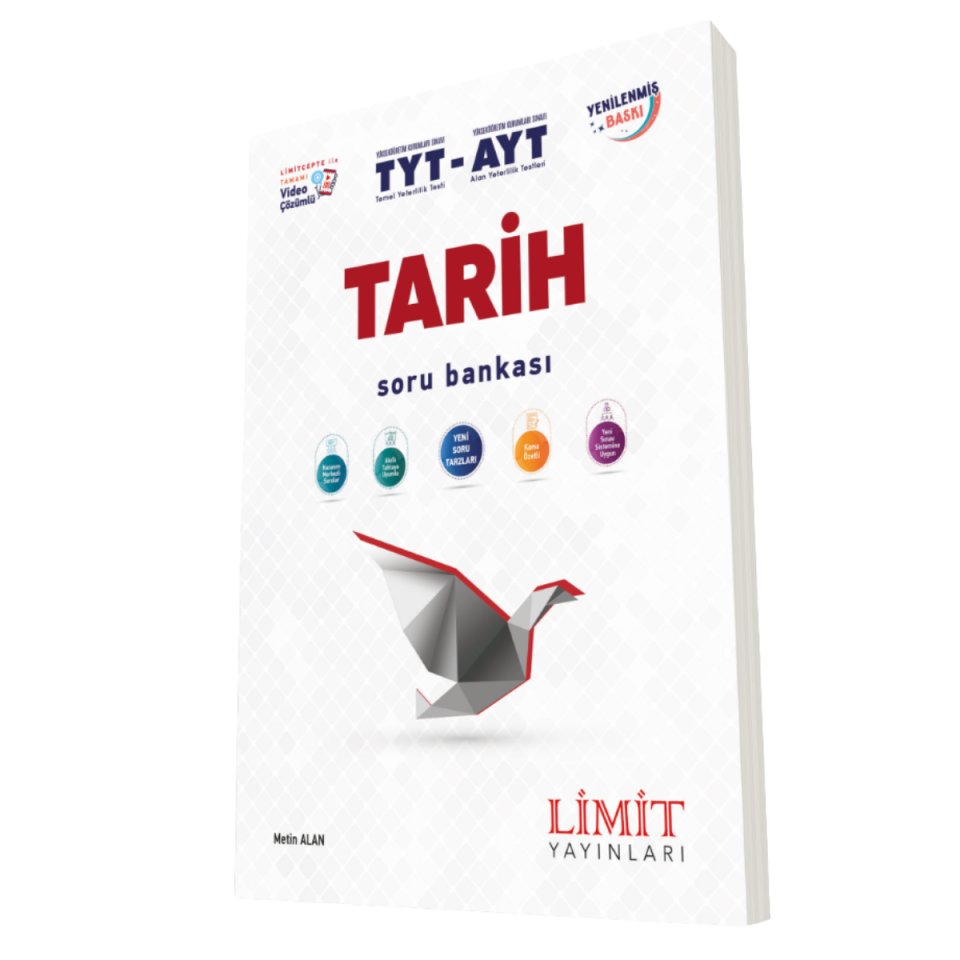 Limit Yayınları TYT-AYT Tarih Soru Bankası