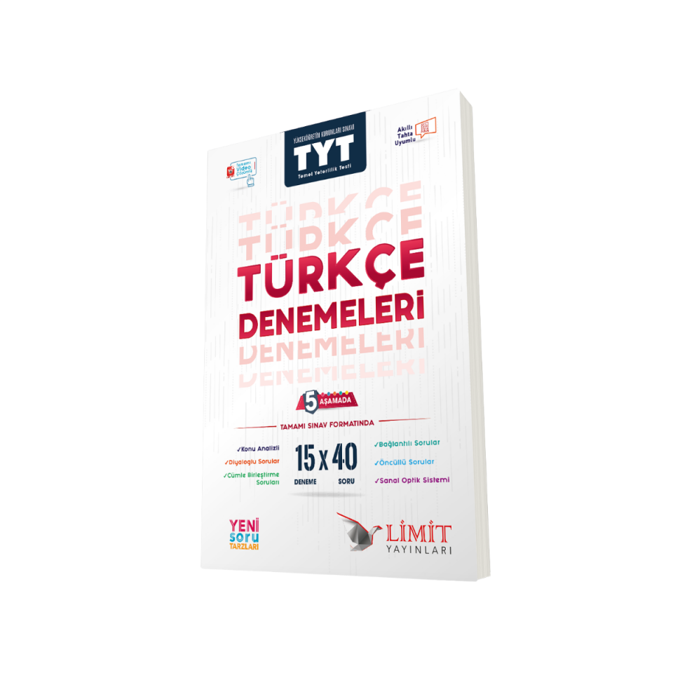 Limit Yayınları TYT 15'li Türkçe Denemeleri
