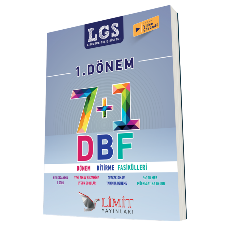 Limit Yayınları LGS 1.Dönem Dönem Bitirme Fasikülleri