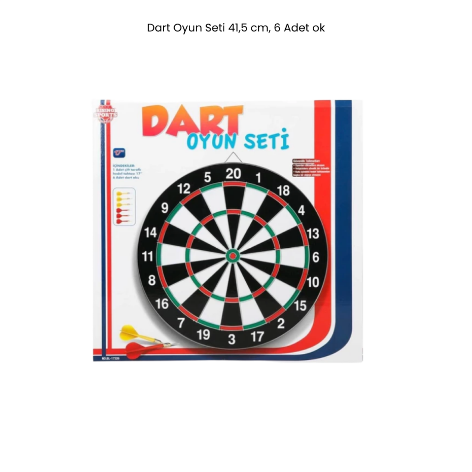 Sunman 17326 Dart 6 Oklu 41Cm