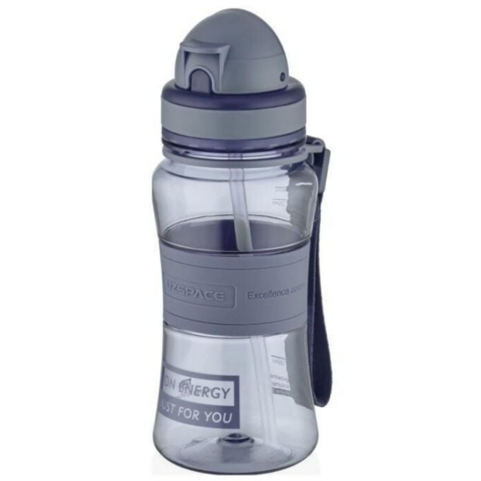 Uzspace 5023 Silikon Gövde Trıtan Su Matarası 300ml Turkuaz