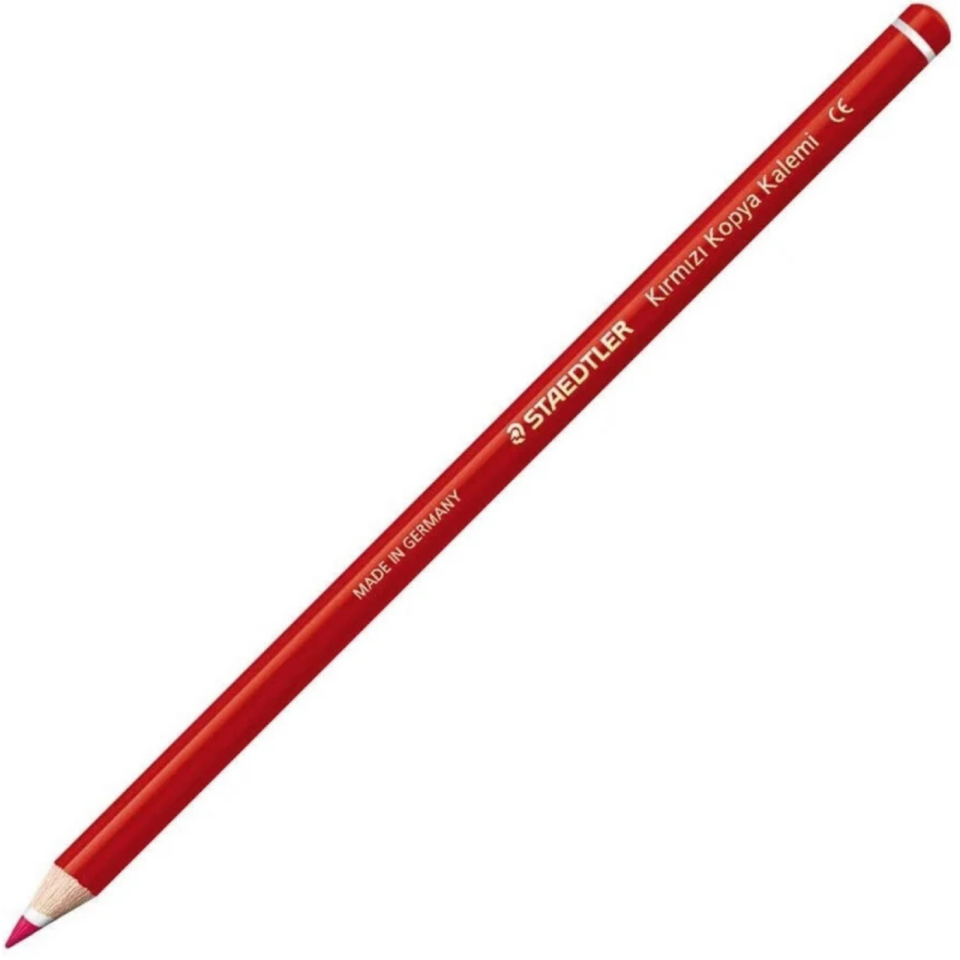 Staedtler Kırmızı Kopya Kalemi 13144