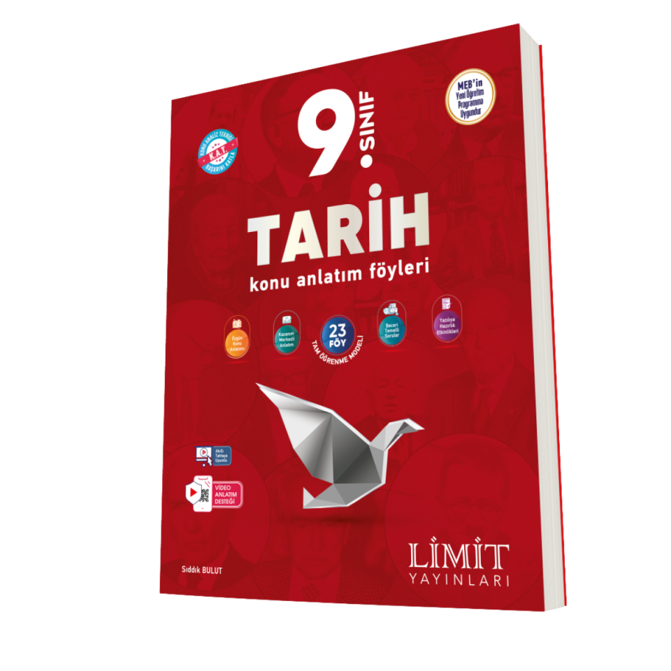 Limit Yayınları 9.Sınıf Tarih Konu Anlatım Föyleri