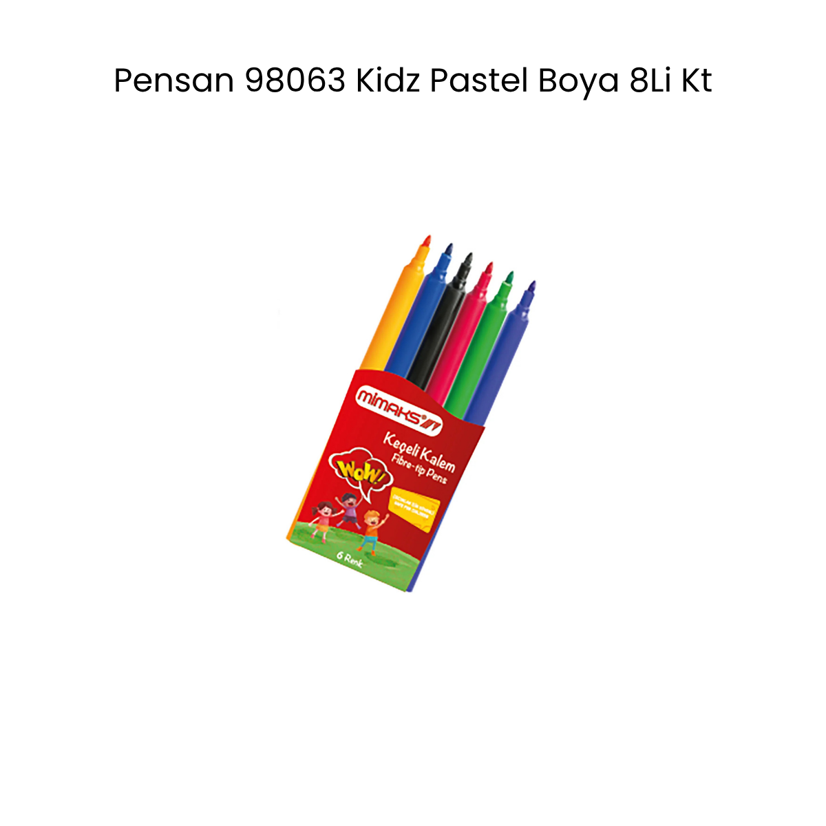 Mimaks Fk8906 Keçeli Kalem 6 Renk