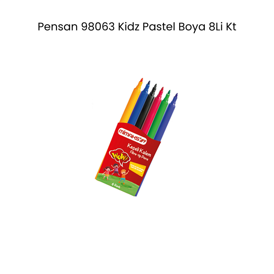 Mimaks Fk8906 Keçeli Kalem 6 Renk