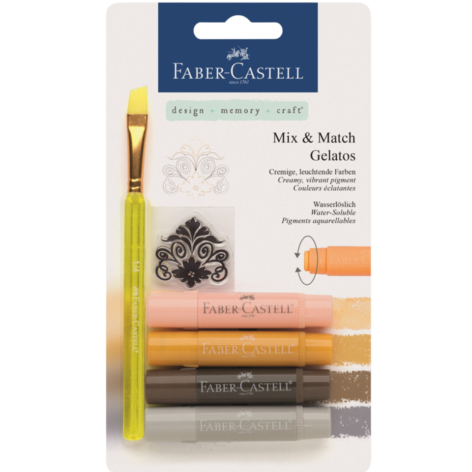 Faber Gelato Mum Boya Doğal Tonlar 4 Renk 121805