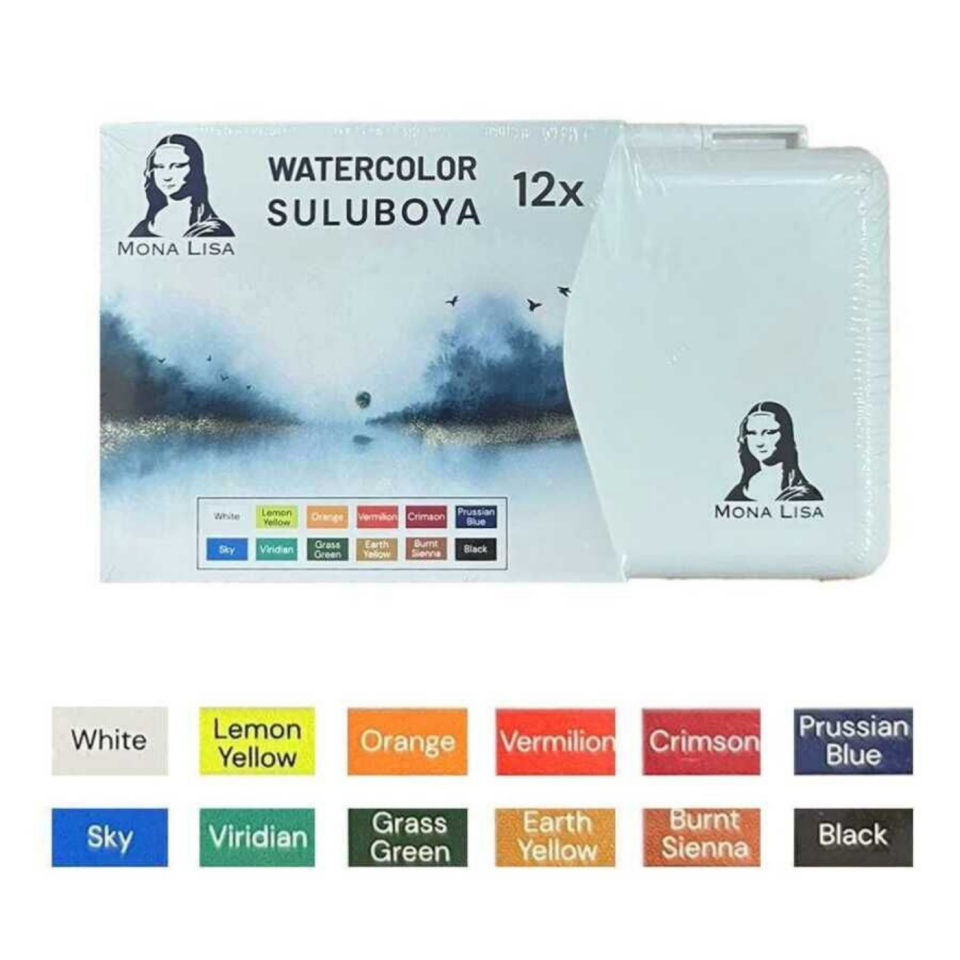 Monalisa Profosyoel 12'li Suluboya Seti