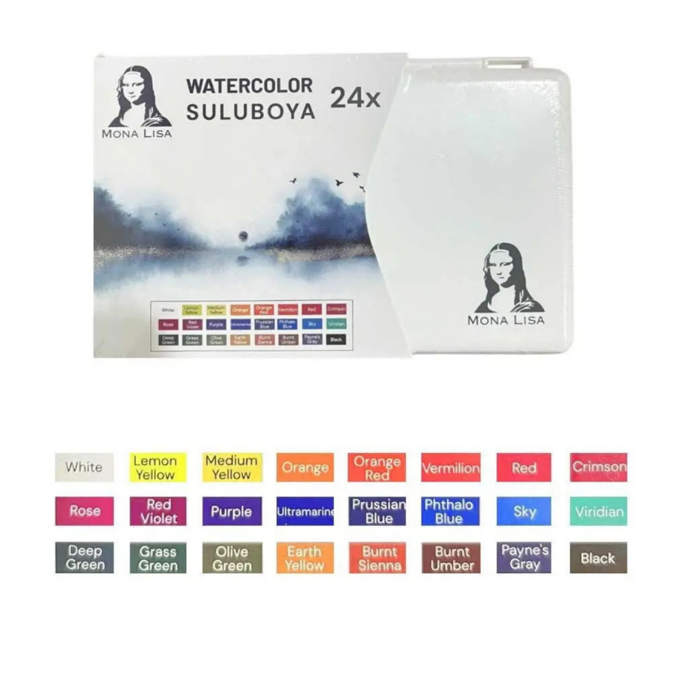 Monalisa Profosyoel 24'lü Suluboya Seti