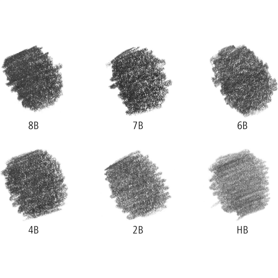 Staedtler Mars Lumograph 10 G6 Kurşun Kalem 6’lı Metal Kutu Set