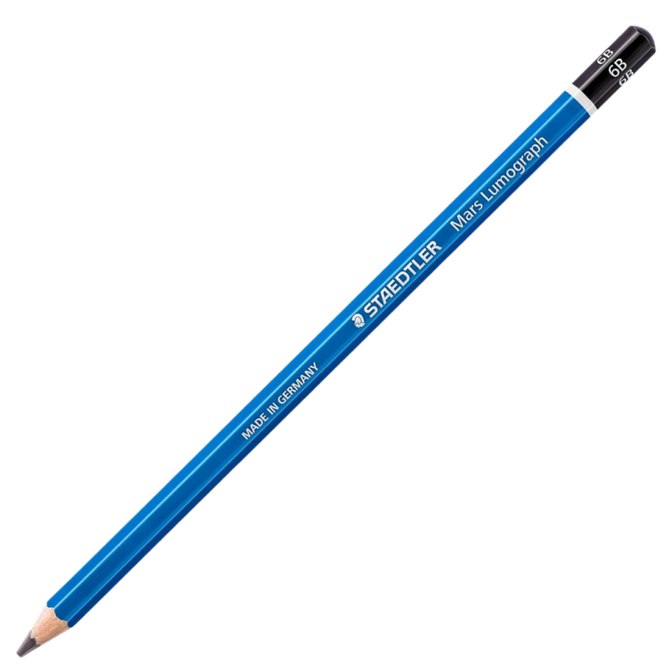 Staedtler Mars Lumograph 10 G6 Kurşun Kalem 6’lı Metal Kutu Set