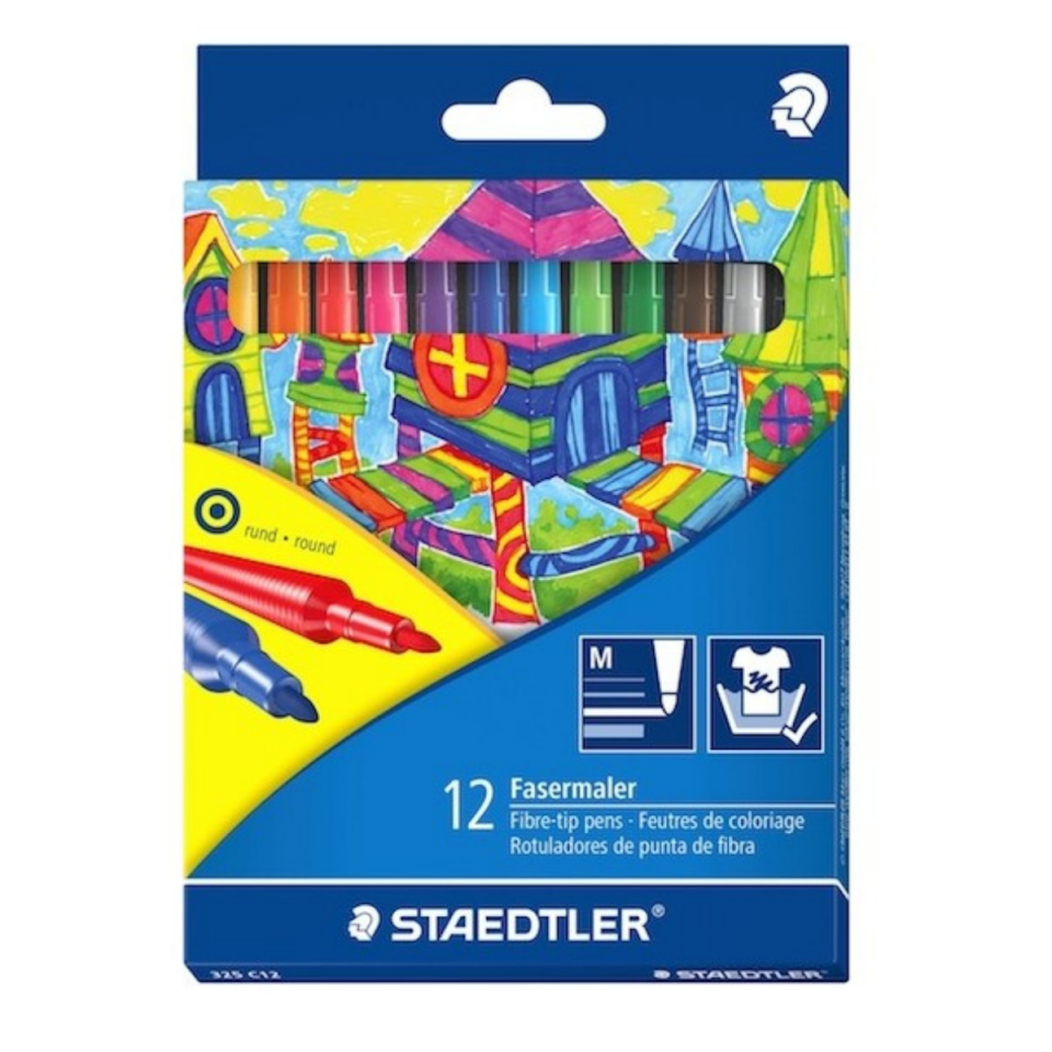 Staedtler 325-C12 Norıs Clup Keçeli  Kalem  12Li