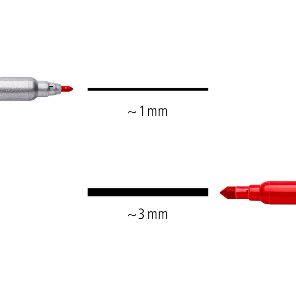 Staedtler Zs­320 Nwp12 Keçeli Noris  Clup  Çift  Uçlu