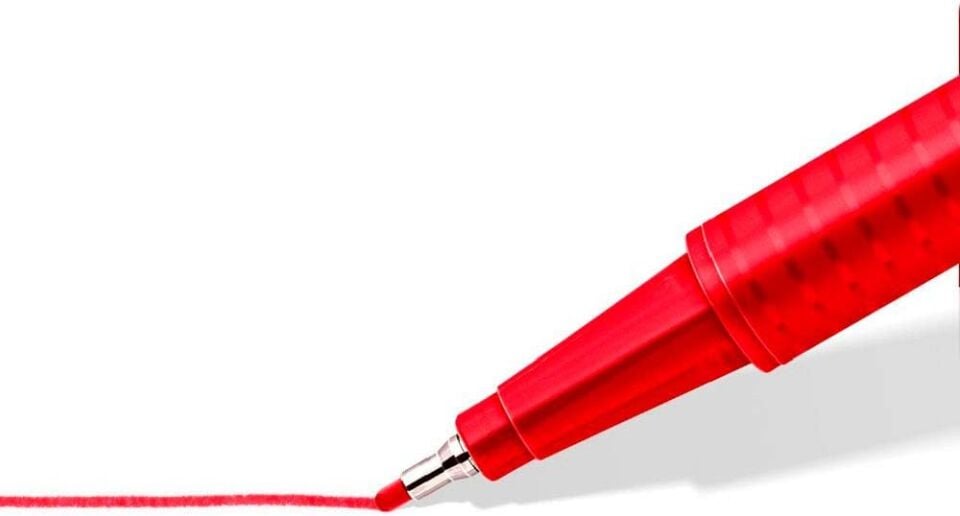 Staedtler Triplus Broadliner 338 Keçeli Kalem 0.8 mm 4’lü Set