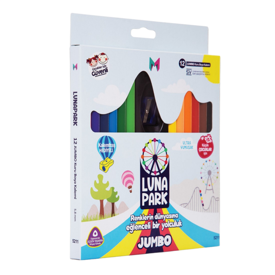 Mopak 5211 Kuruboya Lunapark Jumbo 12'li