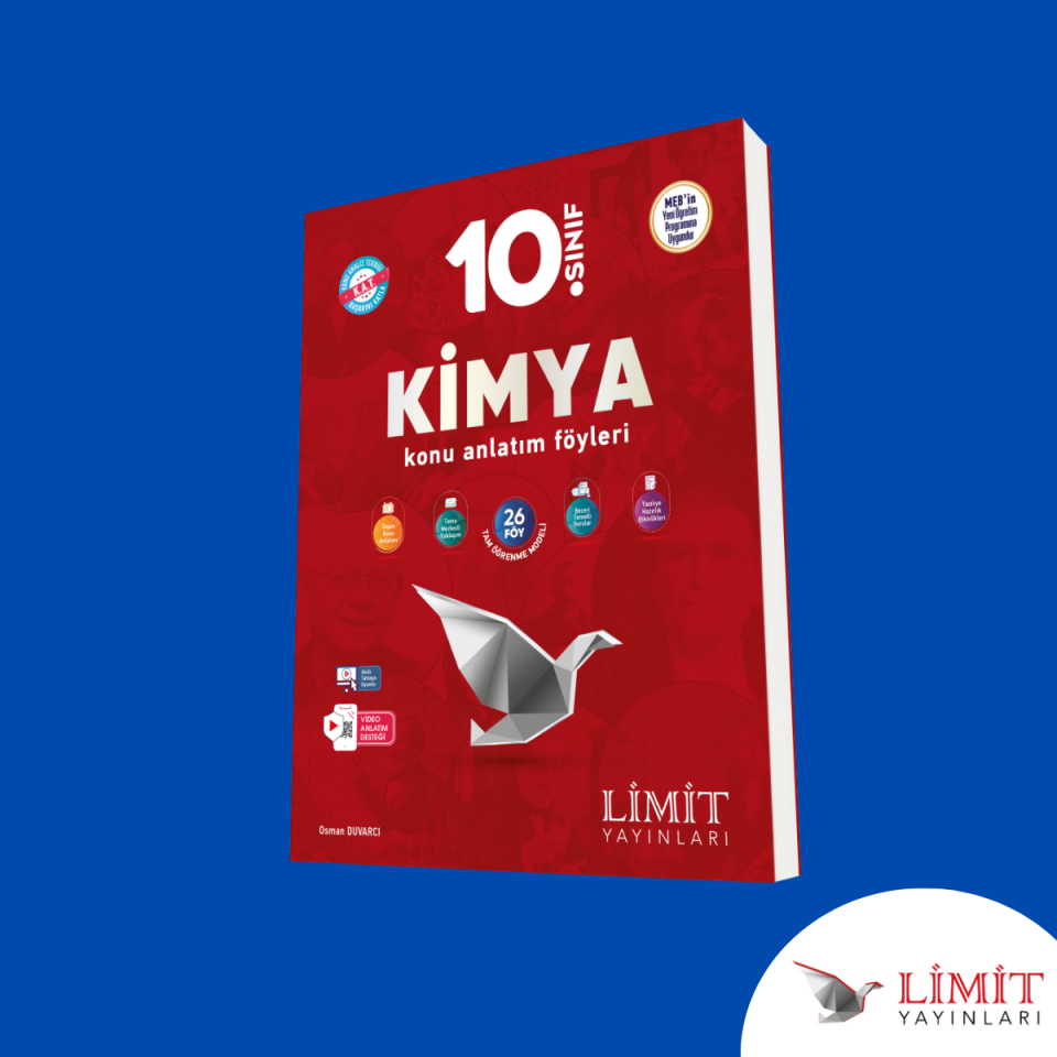 Limit 10.Sınıf Kimya Konu Anlatım Föyleri