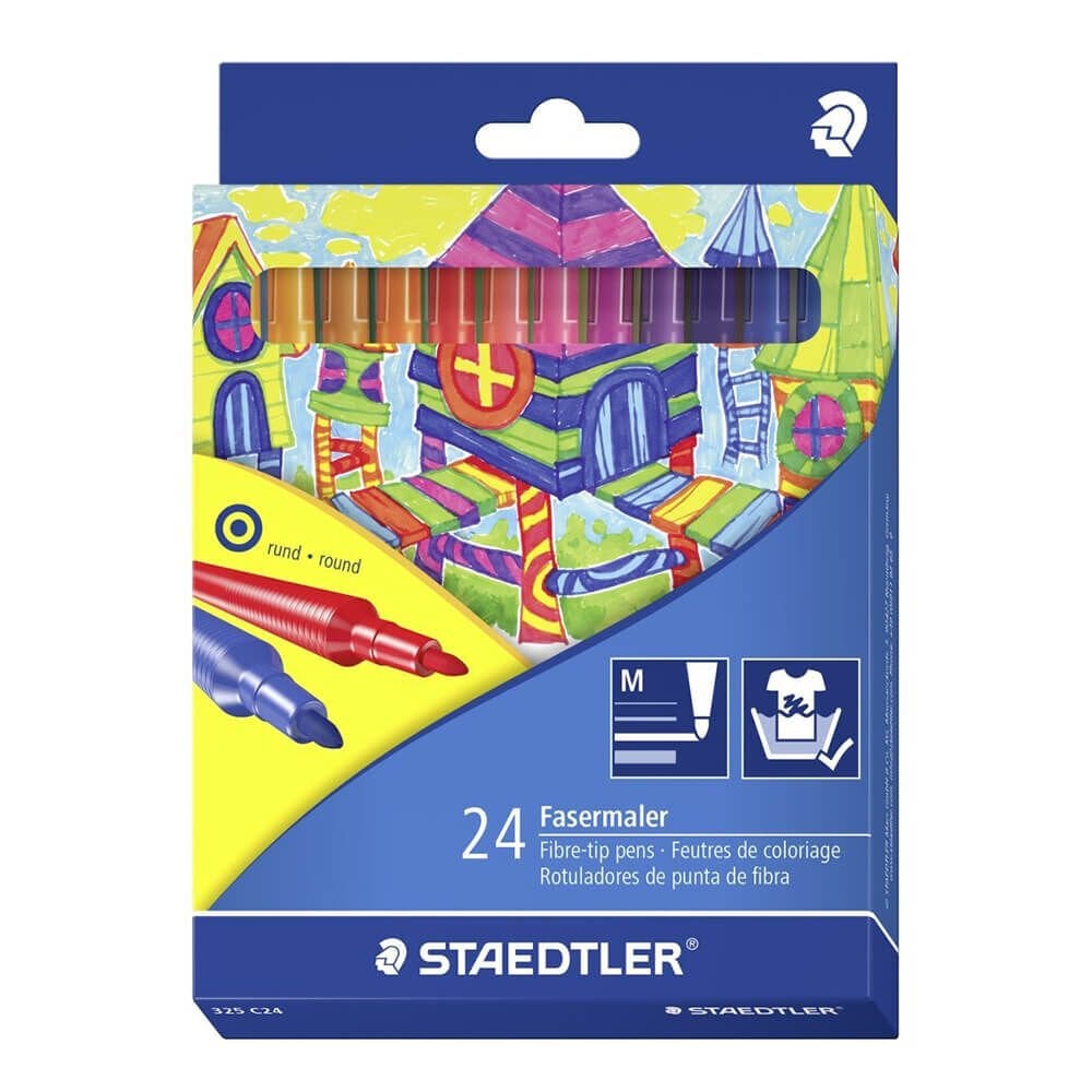 Staedtler Noris Club 325-C24 Keçeli Kalem 24’lü Set