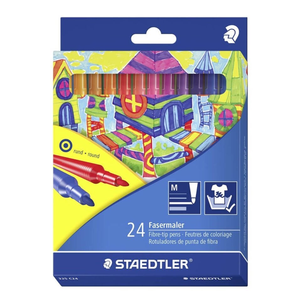 Staedtler 325 C24 Norıs Clup Keçeli  Kalem  24  Lü