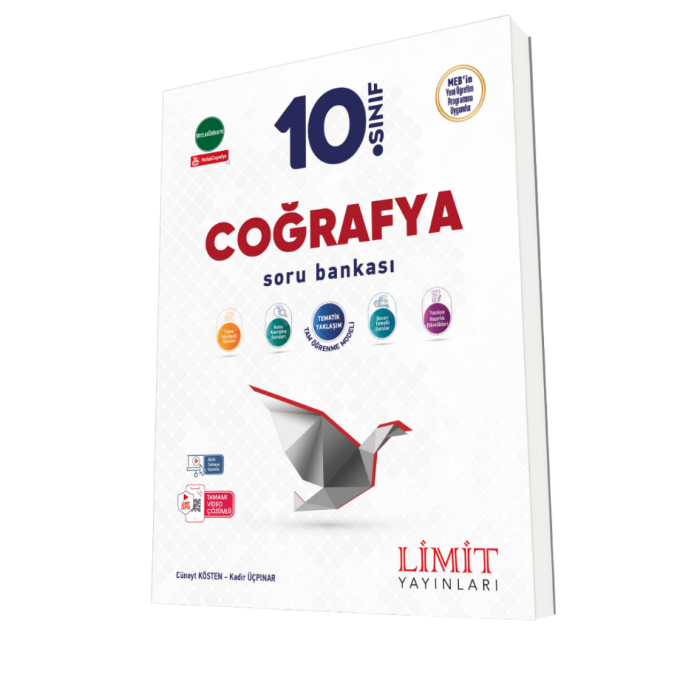 Limit Yayınları 10.Sınıf Coğrafya Soru Bankası