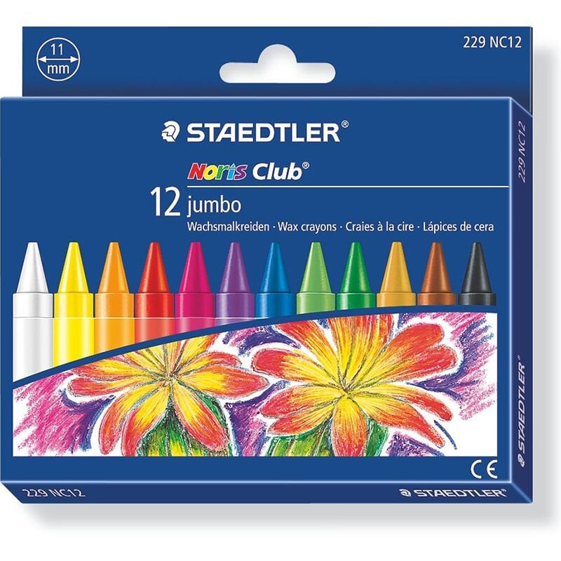 Staedtler 229­-Nc12­03 Noris Jumbo Pastel Boya 12 Li Set