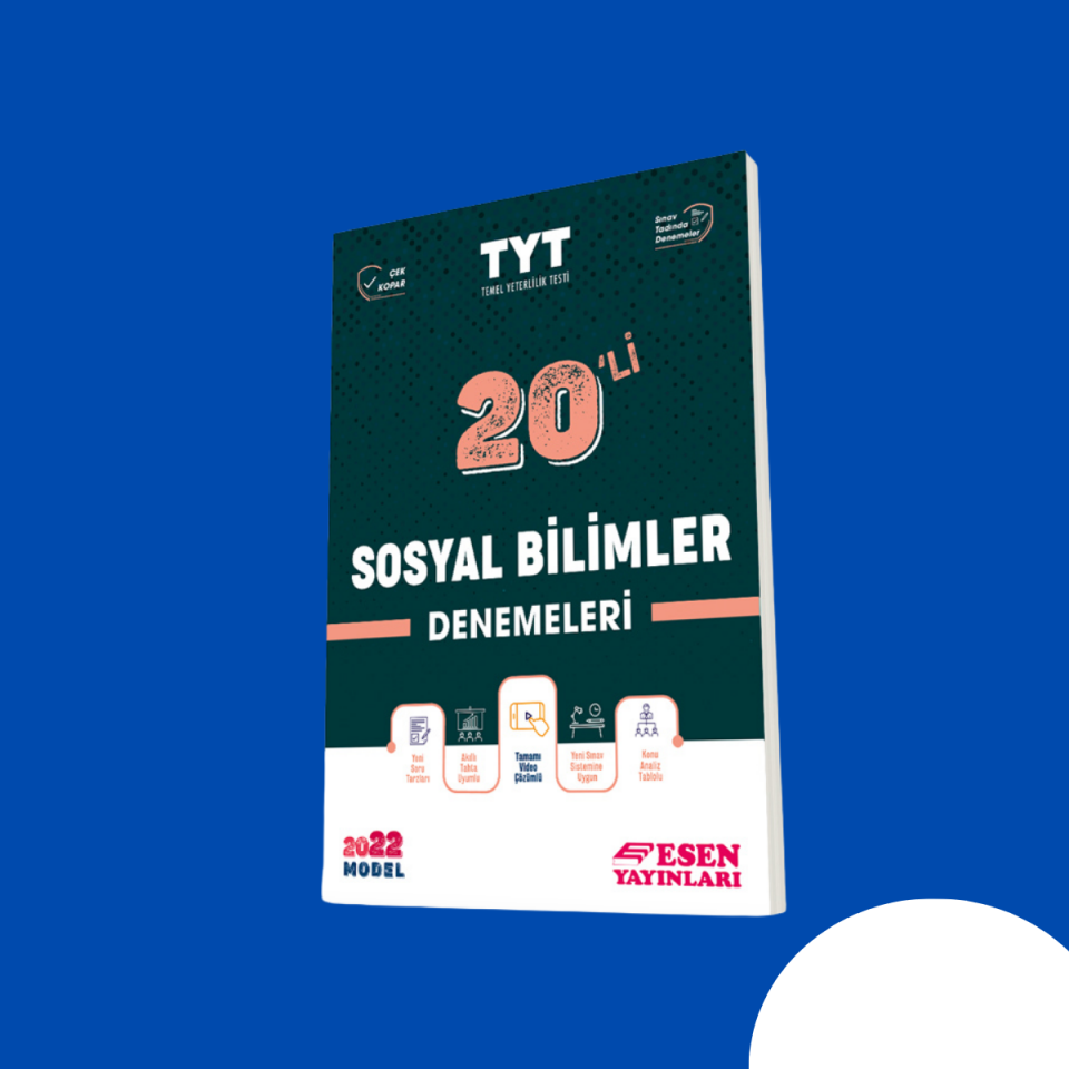 Esen Tyt 20'Li Sosyal Bilimler Denemeleri