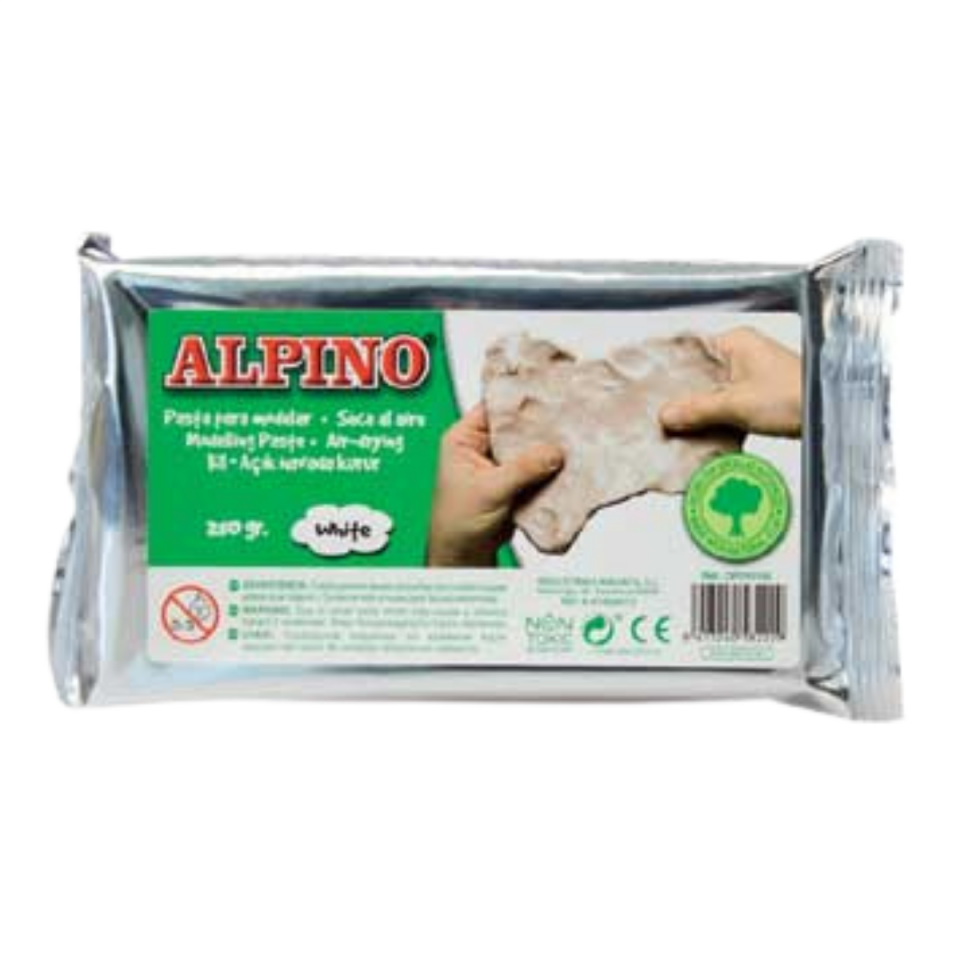 Alpino Dp­010104 Şekillendirme Kili  250Gr  Beyaz