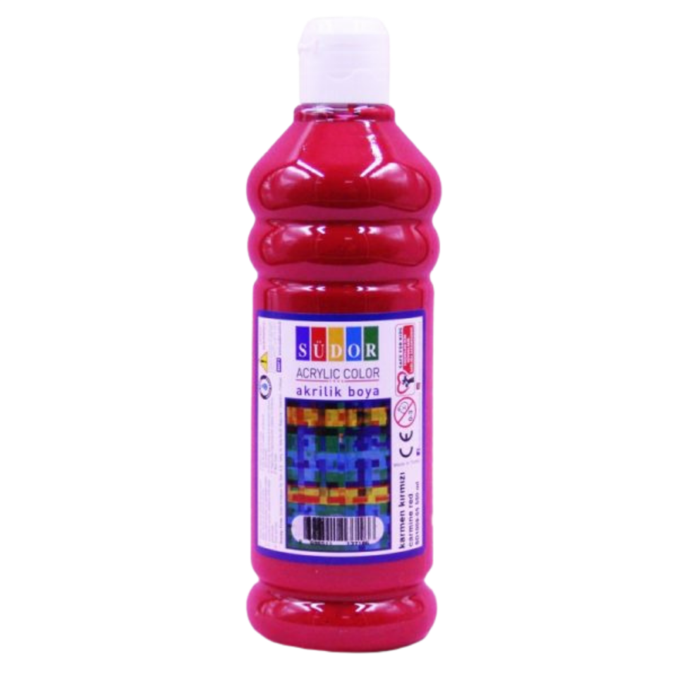 Südor Akrilik Boya 500 ml Karmen