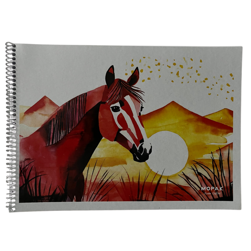 Mopak Spiralli Resim Defteri 25X35 16Yp