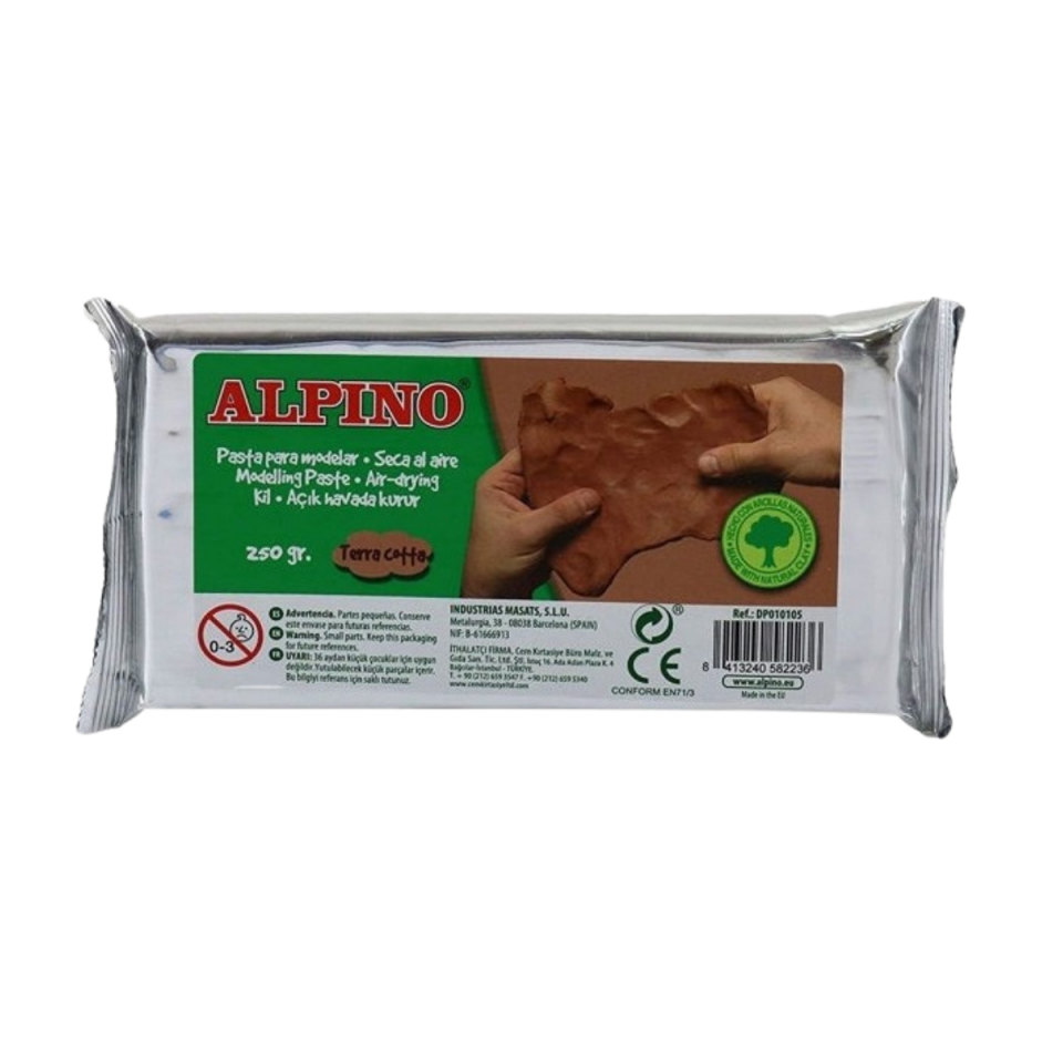 Alpino Dp­010105 Şekillendirme Kili  250Gr G.Terracotta