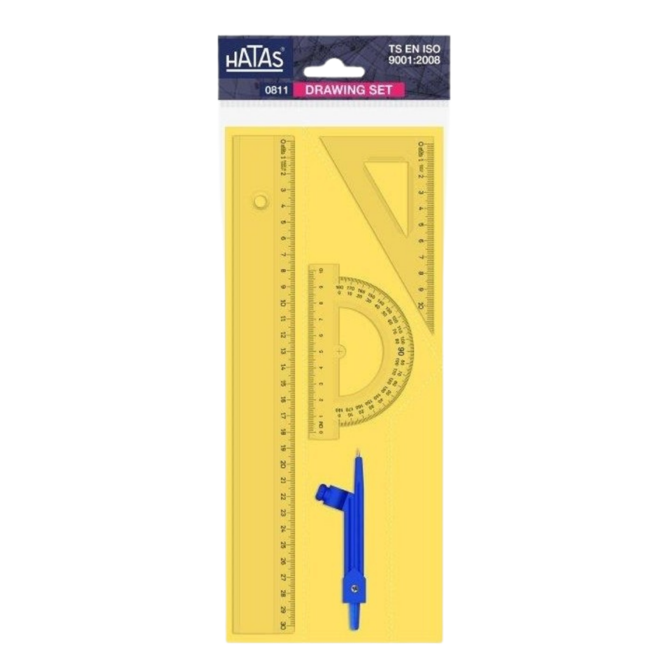 Hatas Pergelli Çizim Takımı 0811