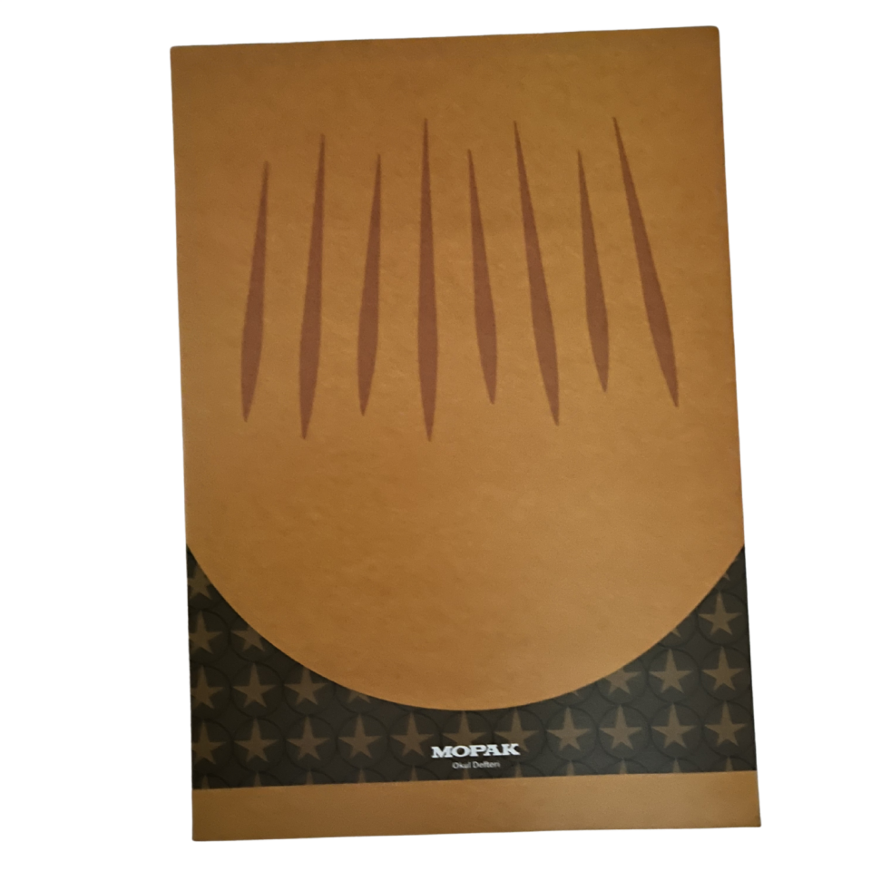 Mopak Okul Defteri Karton Kapak A4 40Yp Kareli