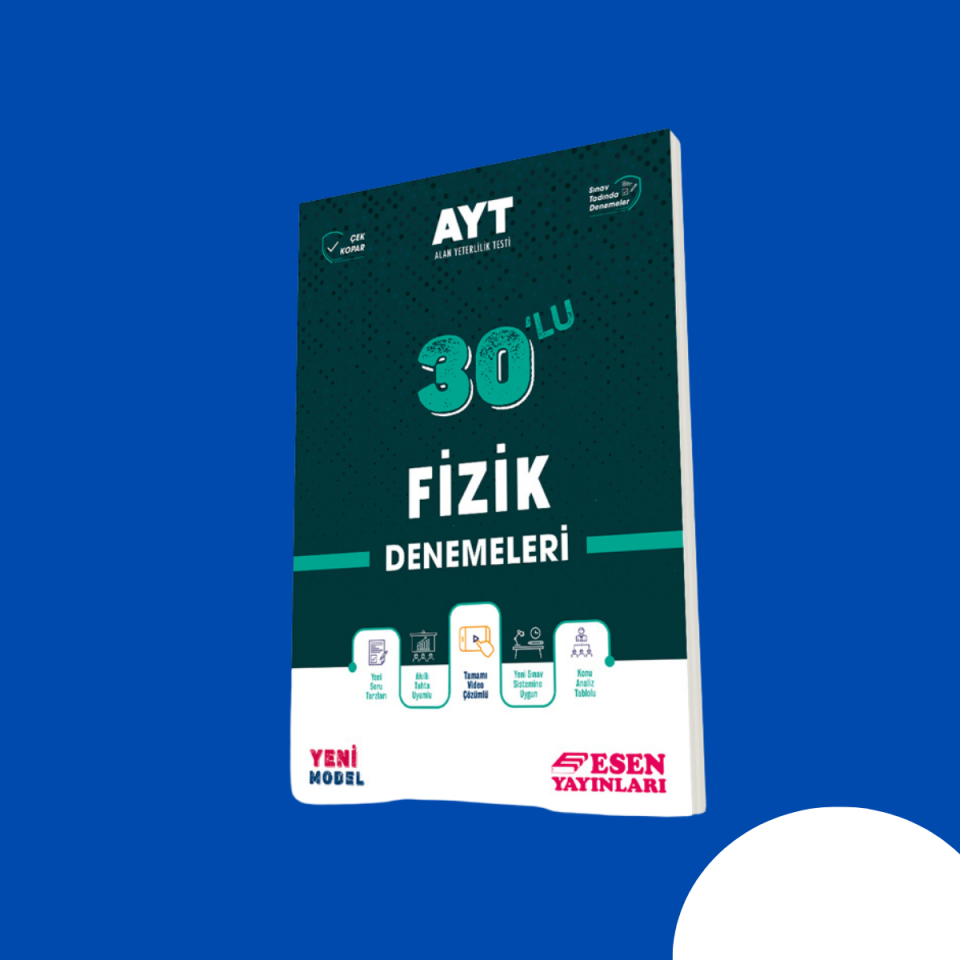 Esen Ayt 30'Lu Fizik Denemeleri
