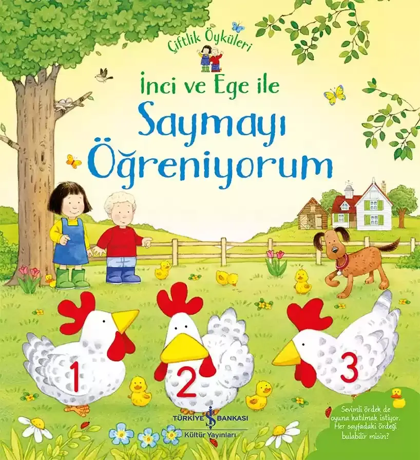 İnci ve Ege ile Saymayı Öğreniyorum - Çiftlik Öyküleri