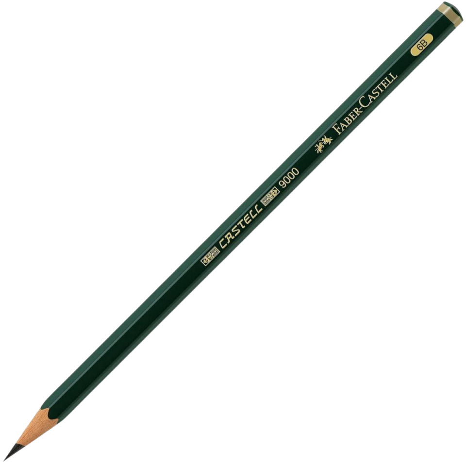 Faber Castell Dereceli Kalem 9000 6B 119006