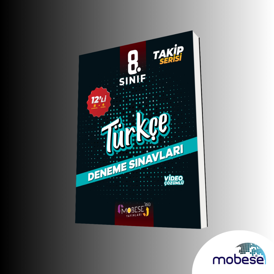 Mobese 8.Sınıf 12'Li Türkçe Takip Seri Branş Deneme